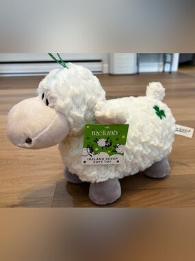 🇮🇪 Ireland Sheep Plush Soft Stuffed Animal Toy - White From Ireland
